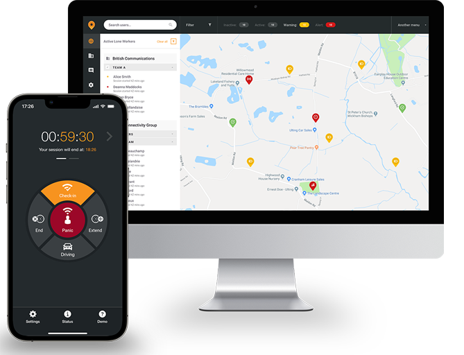 StaySafe app and hub